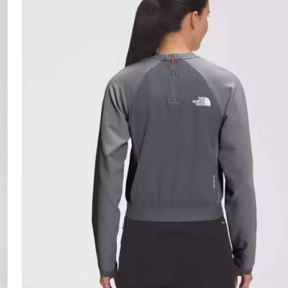 The North Face Tekware Futurefleece Sweatshirt Top Womens XL Gray Pullover 0301D - Picture 2 of 8